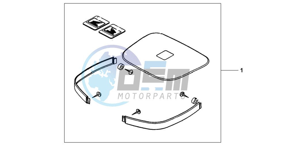 TOP BOX PANEL KIT