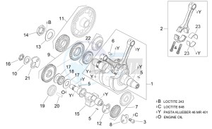 Tuono 1000 drawing Drive shaft