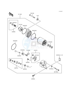 JS 440 [JS440] (A15-A16) [JS440] drawing STARTER MOTOR-- TC440B-054871&NAMI.- -