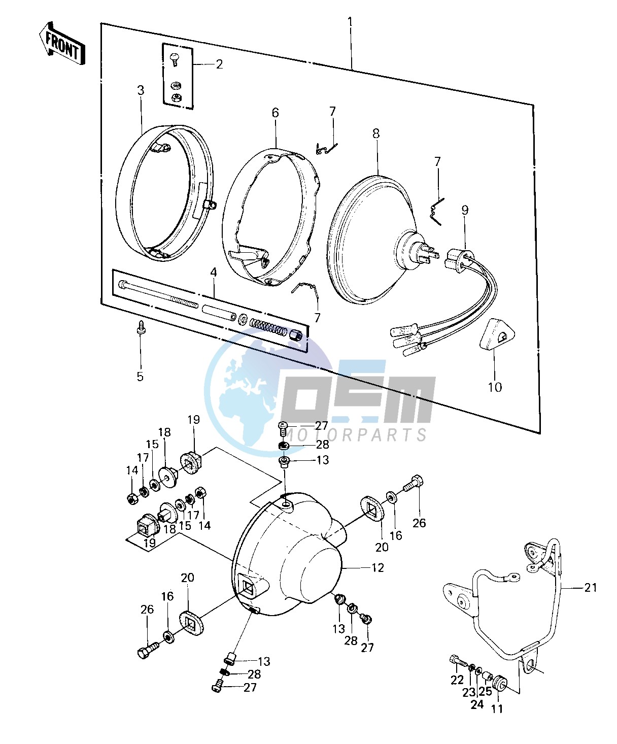 HEADLIGHT -- 80-81 A7_A8- -