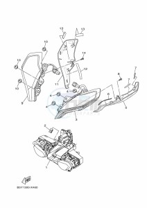 MT-10 MTN1000D (BGG6) drawing HEADLIGHT