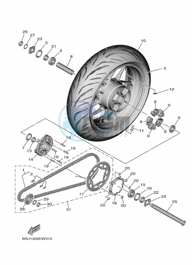 REAR WHEEL