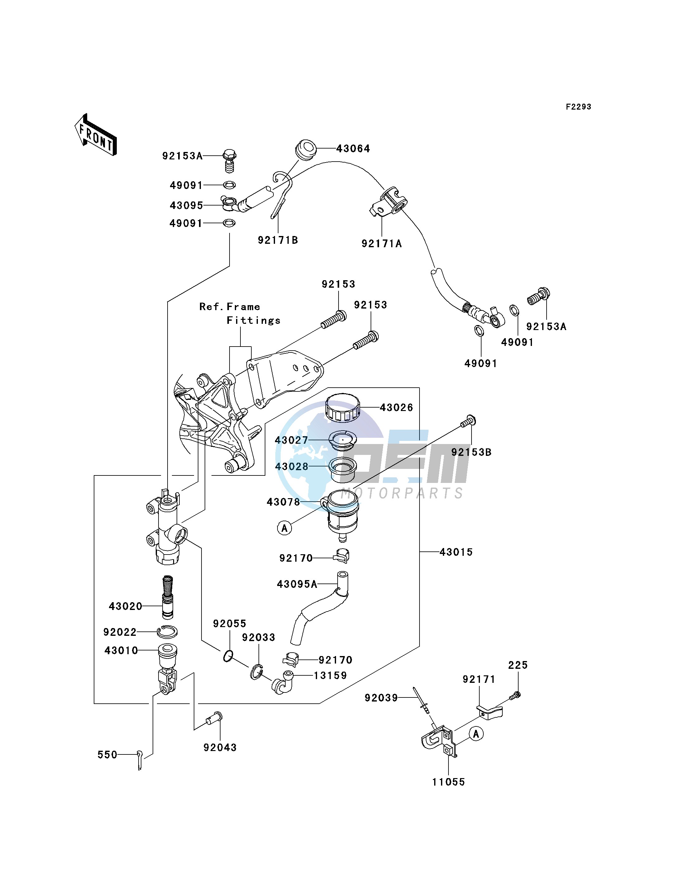 REAR MASTER CYLINDER