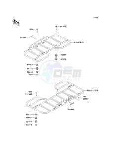 KVF 360 B [PRAIRIE 360] (B6F-B9F) B8F drawing CARRIER-- S- -