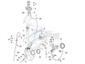 Liberty 150 iGet 4T 3V ie ABS (APAC) drawing Fuel tank