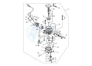 YP E MAJESTY 125 drawing CARBURETOR