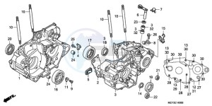 CRF450X9 U drawing CRANKCASE