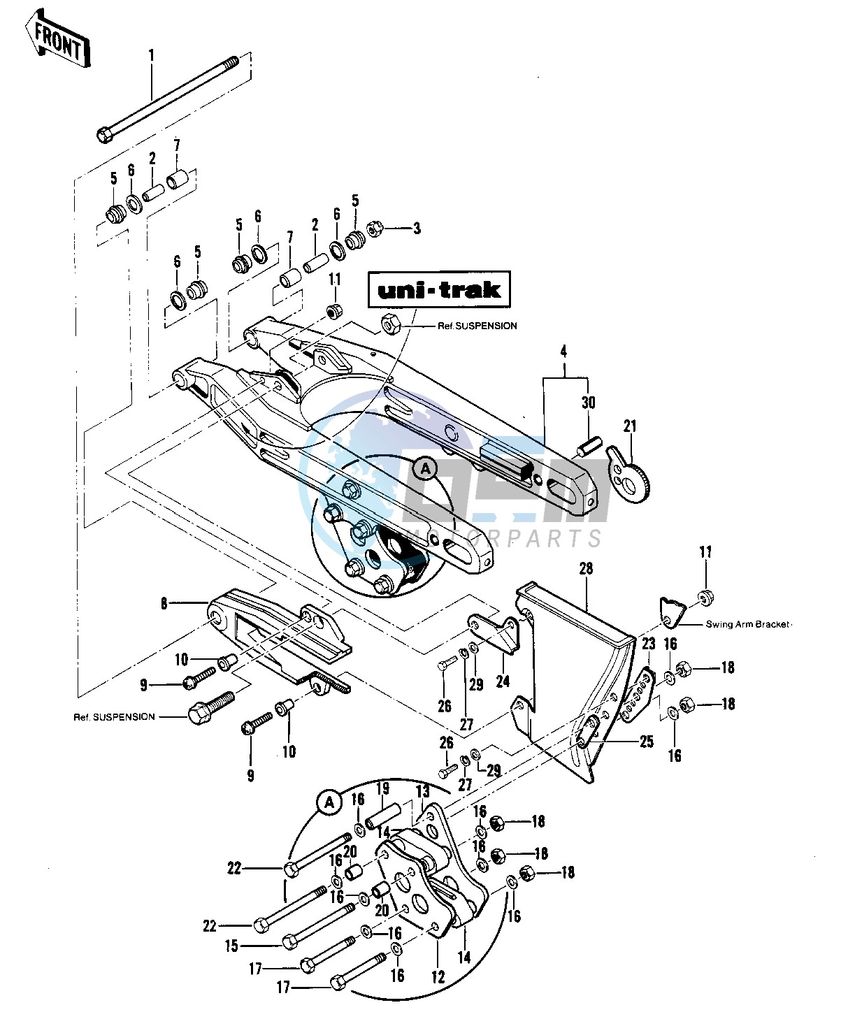 SWING ARM_CHAIN COVER