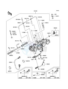 Z750_ABS ZR750M8F GB XX (EU ME A(FRICA) drawing Throttle