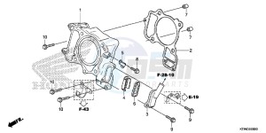 SH300D SH300i UK - (E) drawing CYLINDER