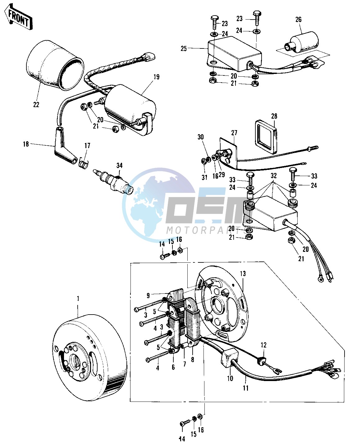 IGNITION_GENERATOR_REGULATOR -- 72-73 F9_F9-A 350- -