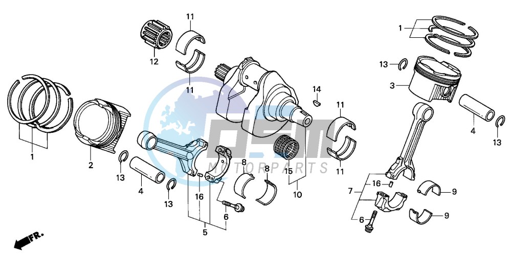 CRANKSHAFT/PISTON