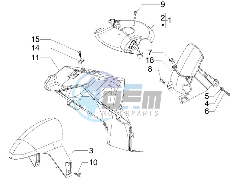 Wheel housing - Mudguard