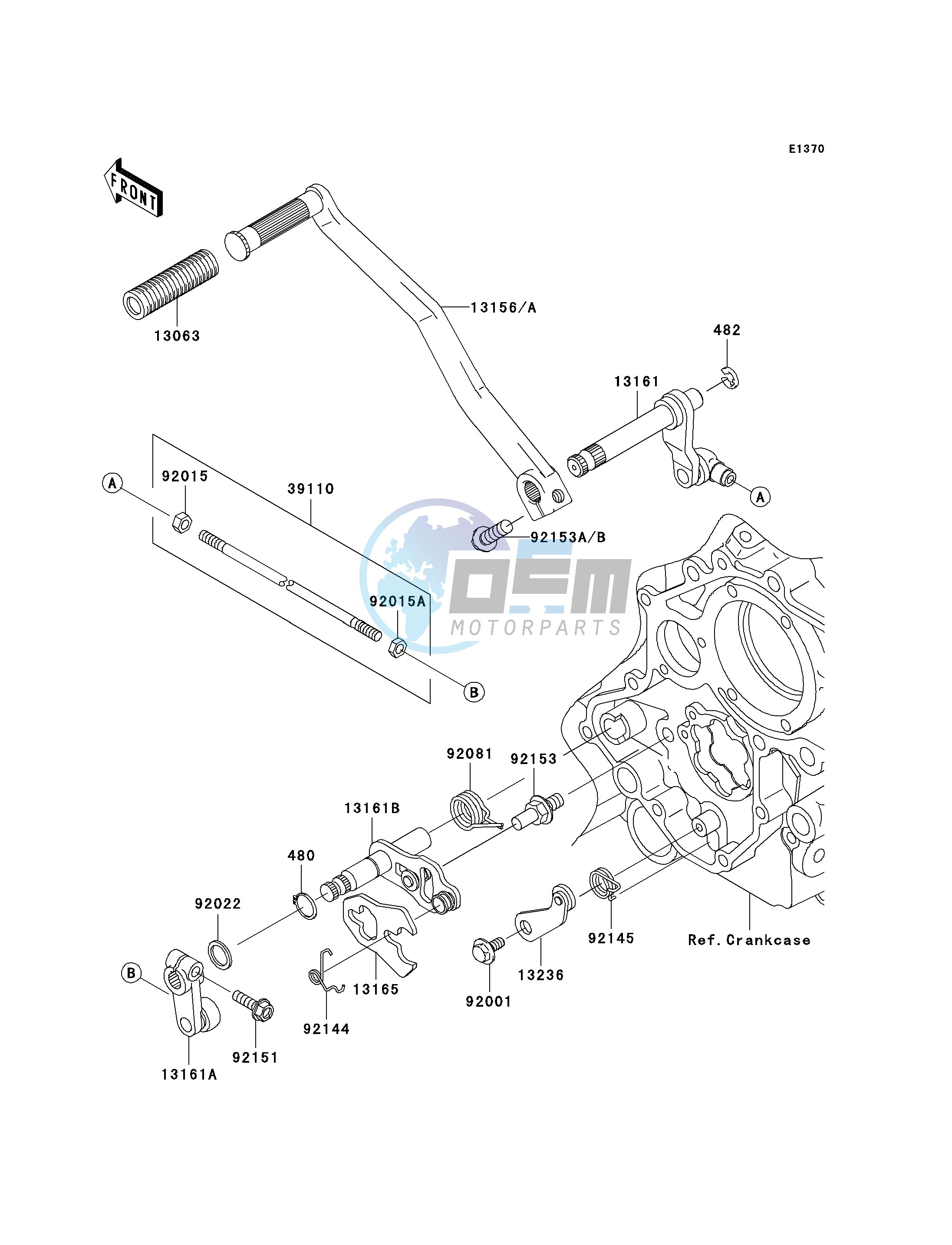 GEAR CHANGE MECHANISM