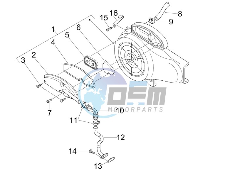 Secondary air box