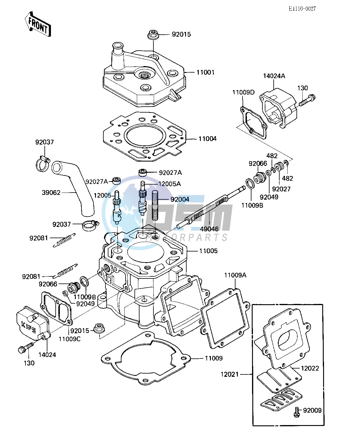 CYLINDER HEAD_CYLINDER_REED VALVE