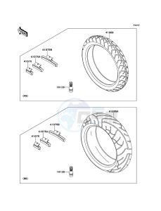 ZRX1200R ZR1200A6F FR GB XX (EU ME A(FRICA) drawing Tires