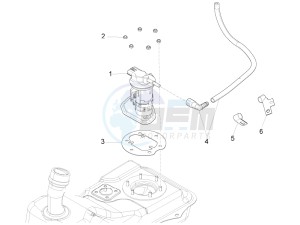 Fly 125 4t e3 (Vietnam) Vietnam drawing Supply system