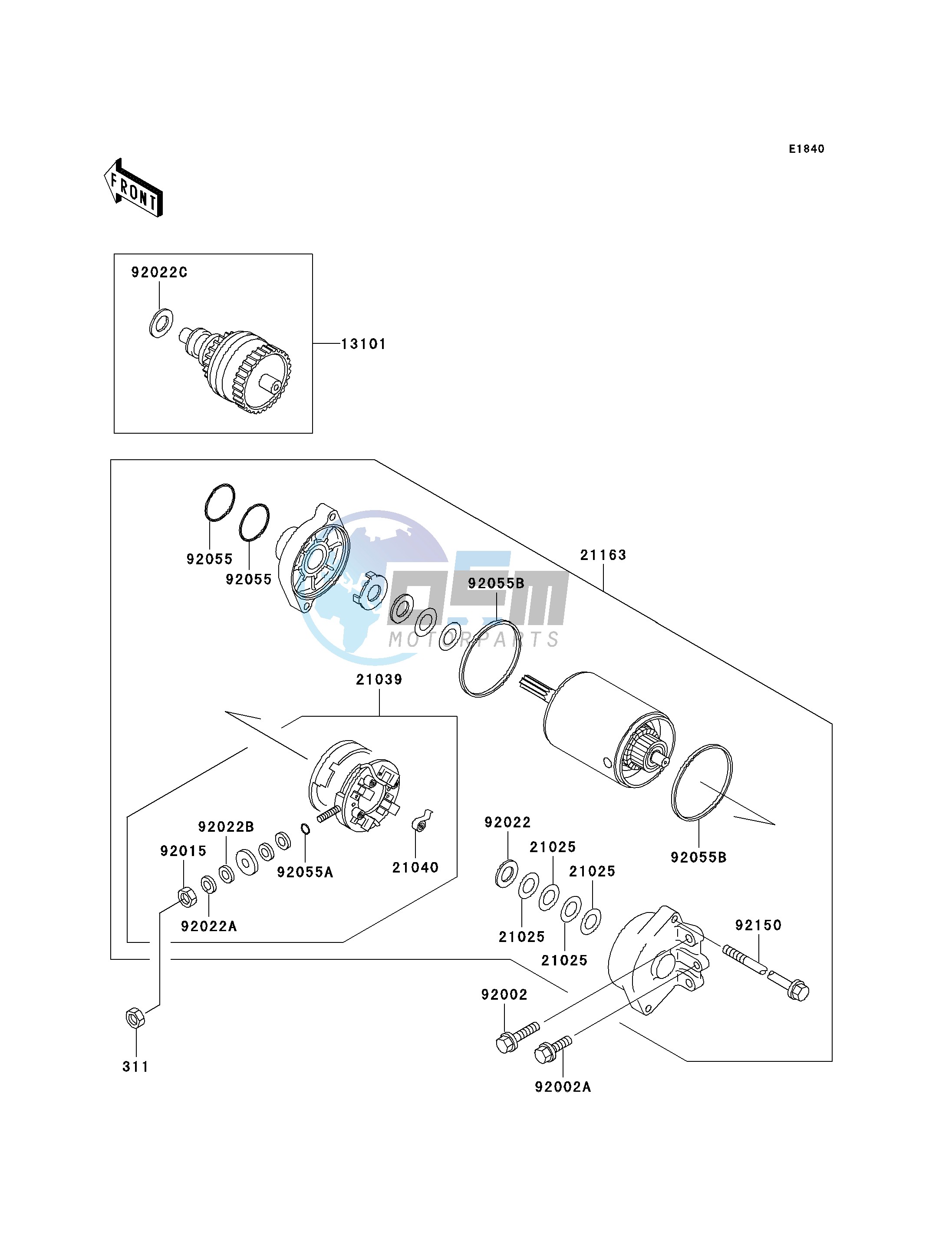 STARTER MOTOR