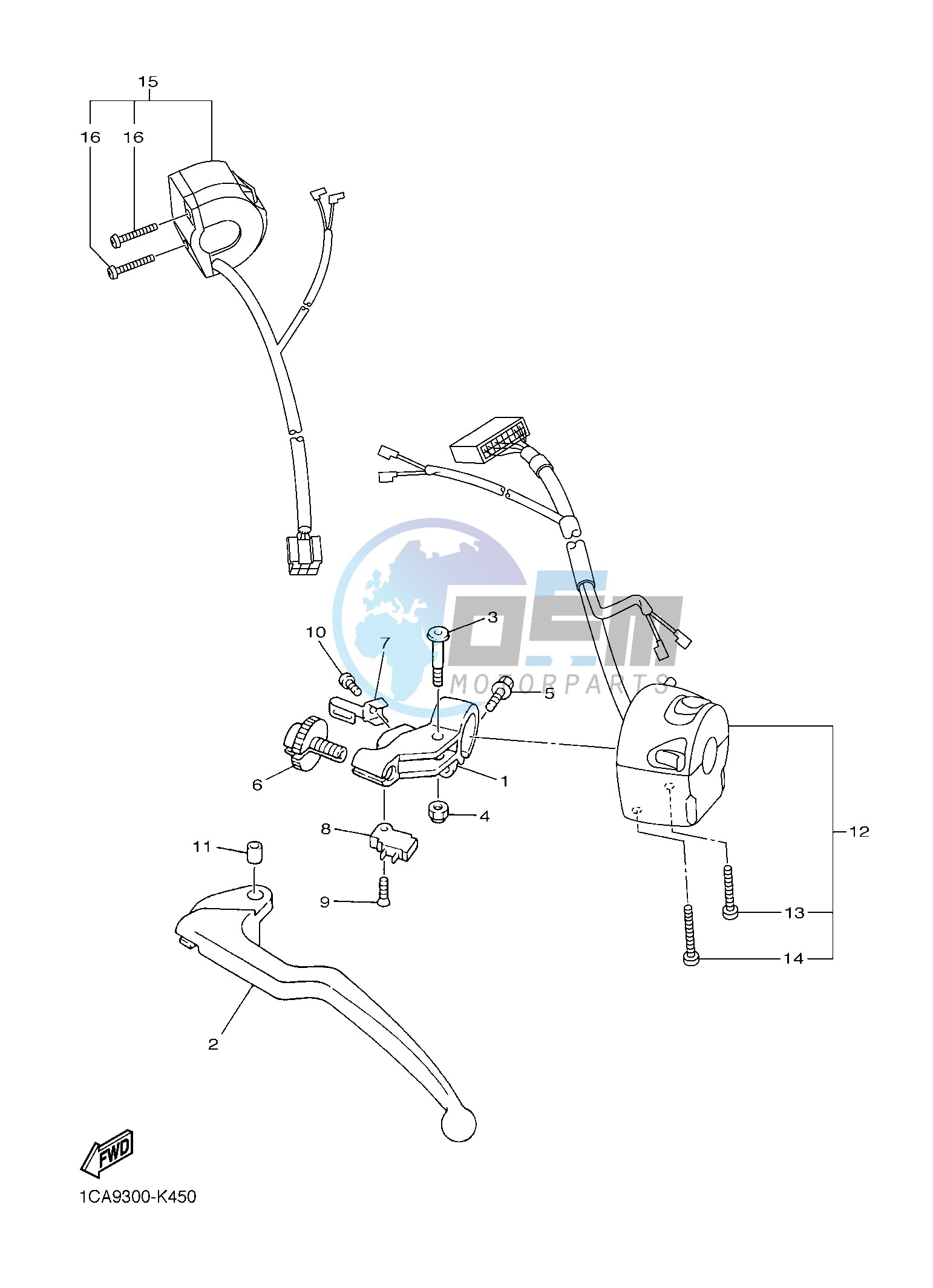 HANDLE SWITCH & LEVER