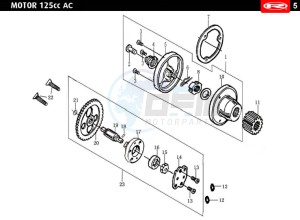 MARATHON-125-AC-E4-FREE-JUMP-AUSTRIA-FREE-JUMP-GREEN drawing LUBRICATION SYSTEM  EURO4