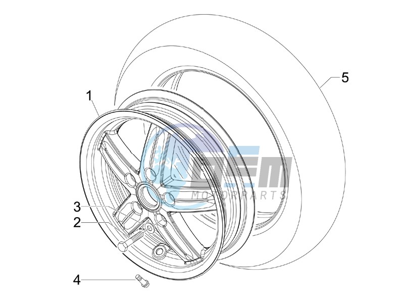 Front wheel