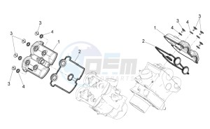 Shiver 750 USA USA drawing Valves cover