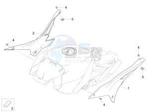 RSV4 1000 RACING FACTORY E4 ABS (NAFTA) drawing Central body