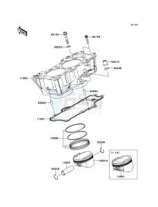 VERSYS_ABS KLE650DEF XX (EU ME A(FRICA) drawing Cylinder/Piston(s)