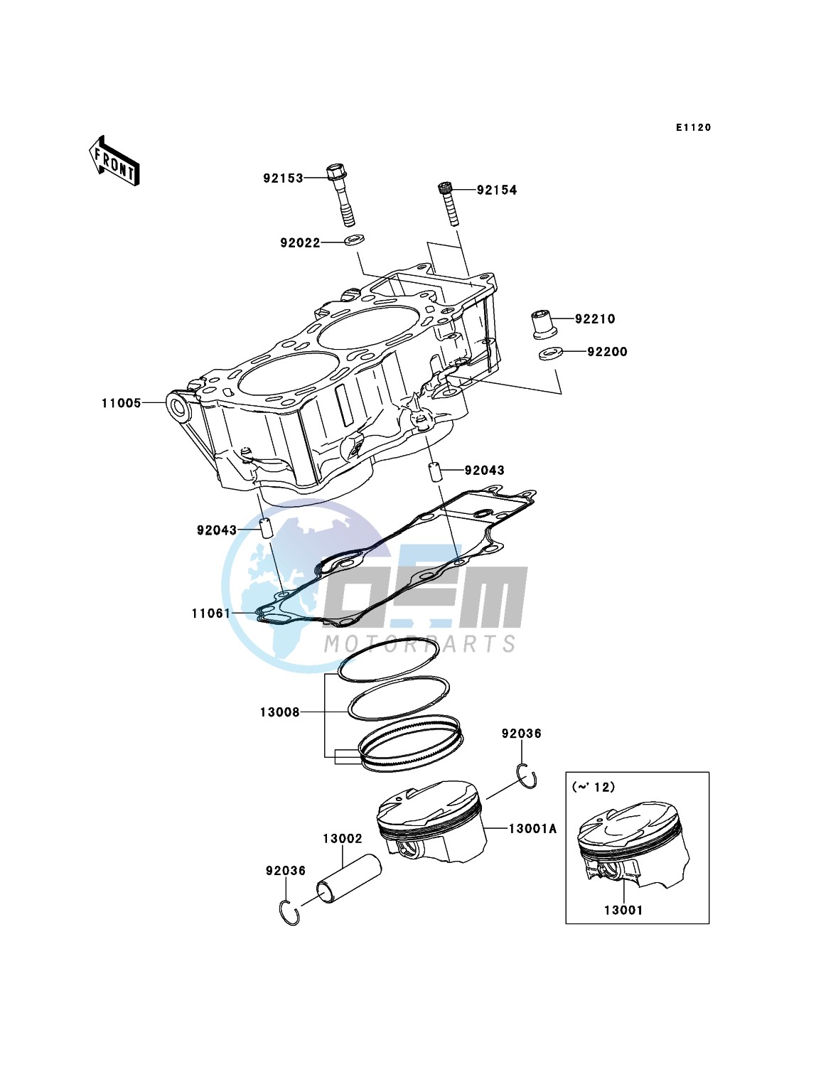 Cylinder/Piston(s)