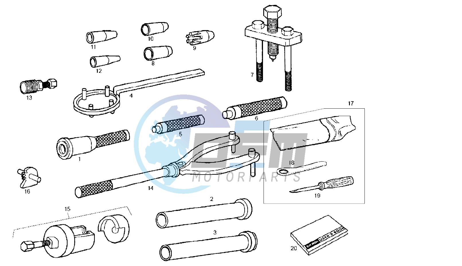 WORKSHOP SERVICE TOOLS