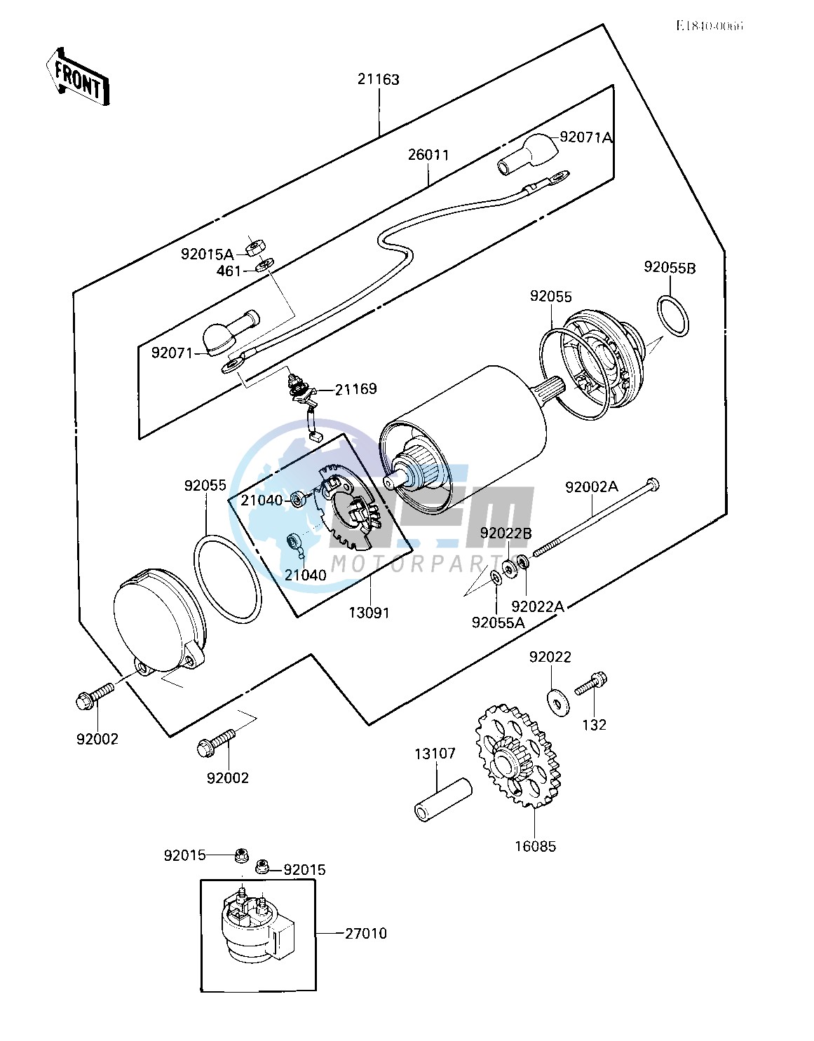 STARTER MOTOR