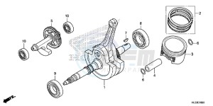 SXS700M4H Europe Direct - (ED) drawing CRANKSHAFT/PISTON