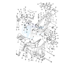 FZ6 S2 600 drawing FRAME