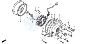 XL1000V VARADERO drawing GENERATOR