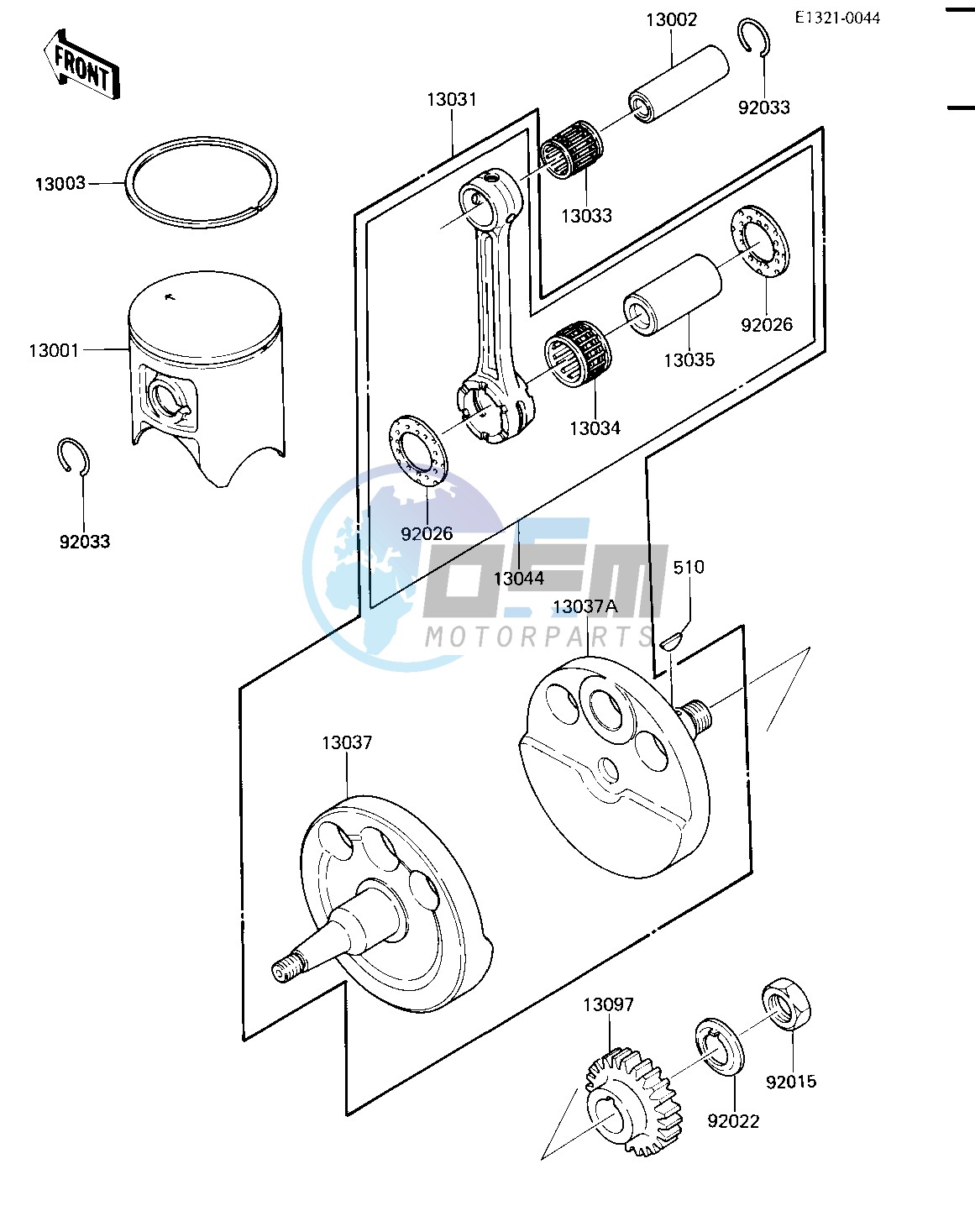 CRANKSHAFT_PISTON -- 84 A2- -