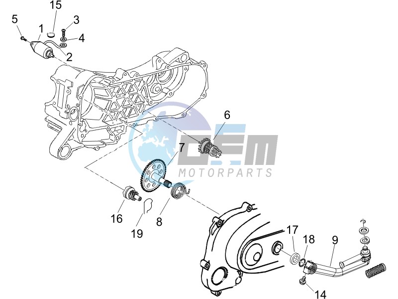 Starter - Electric starter