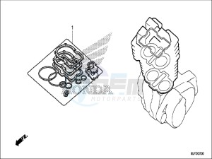 CRF1000DH 2ED - (2ED) drawing GASKET KIT A