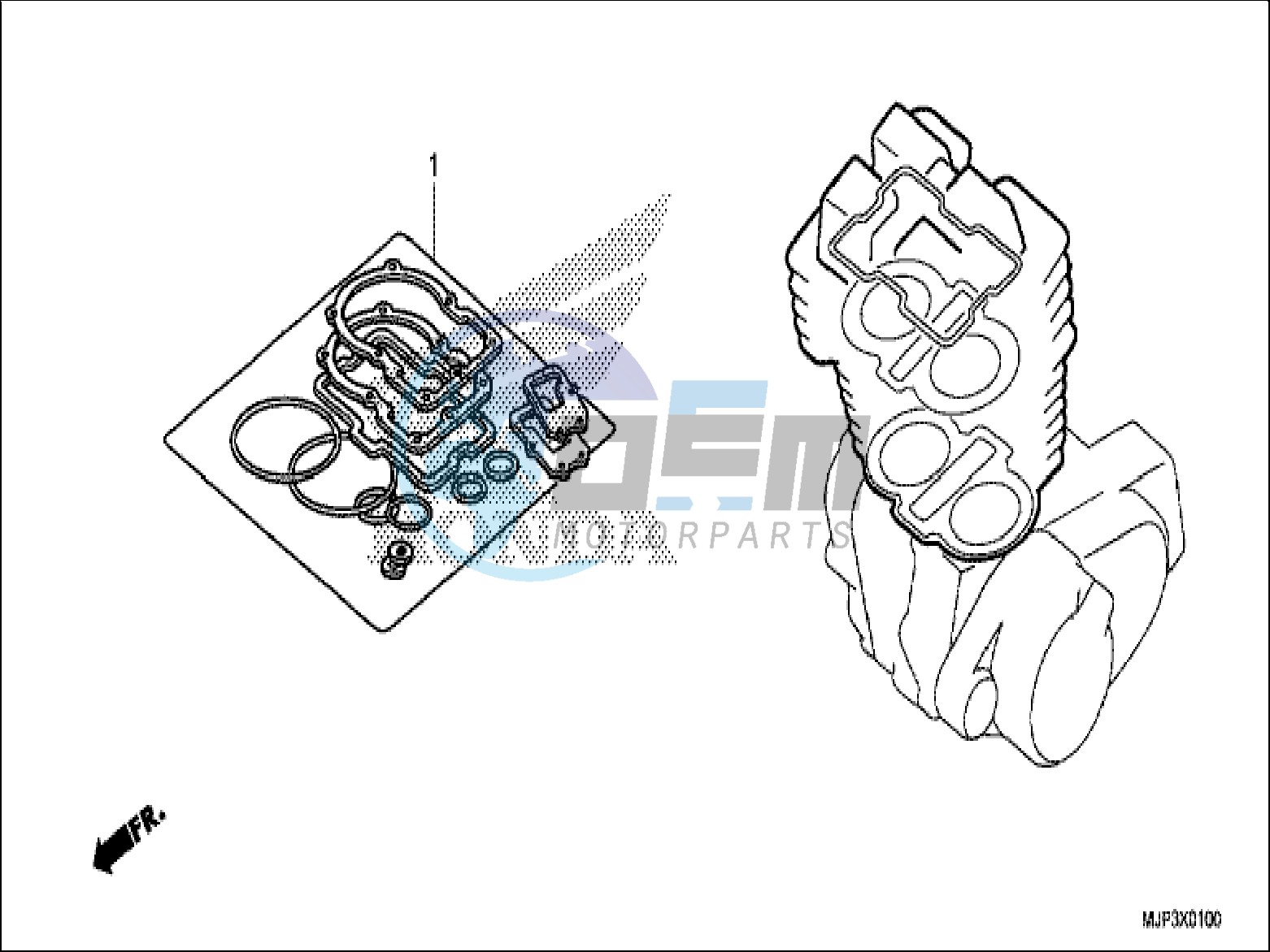 GASKET KIT A