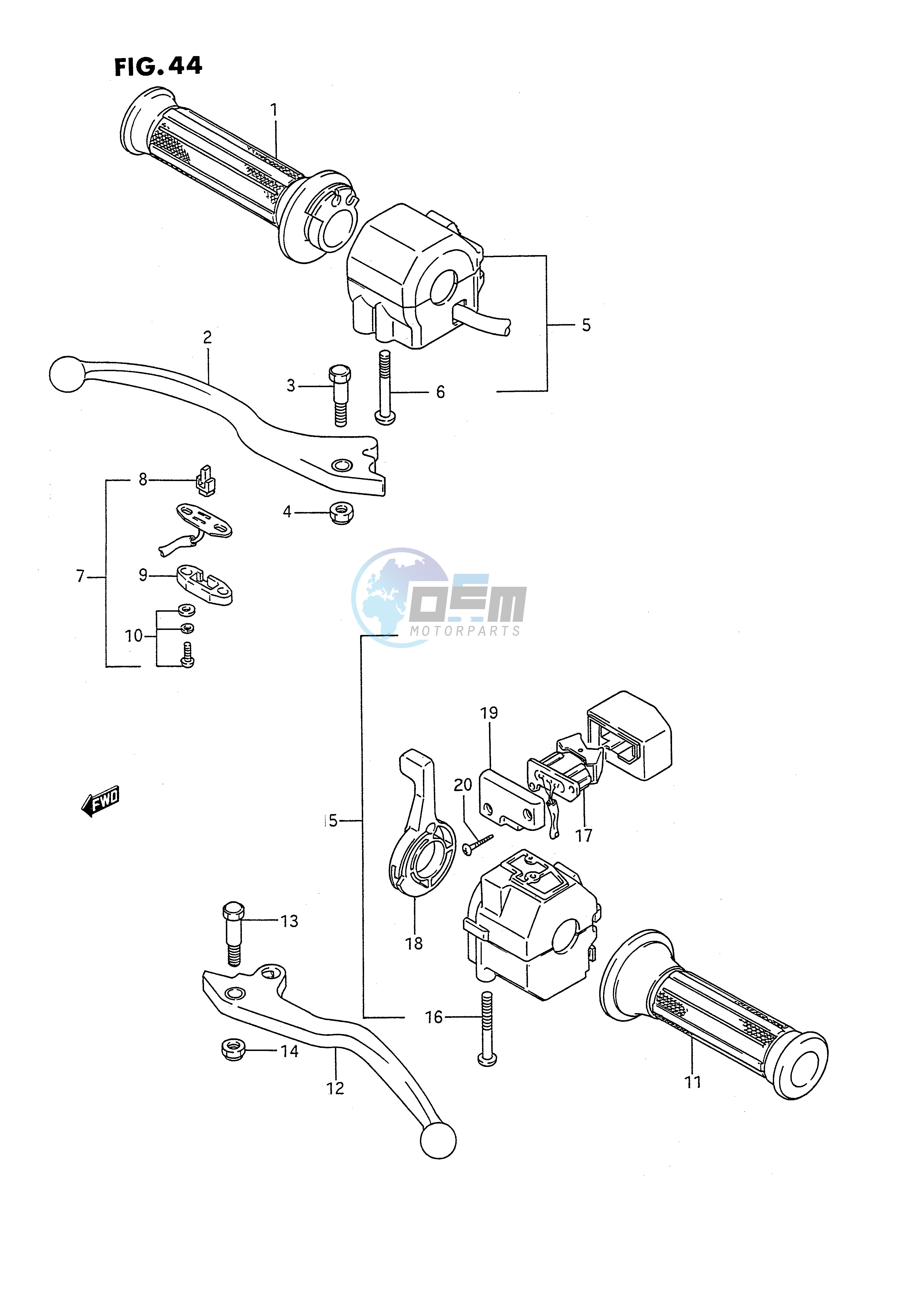 HANDLE SWITCH (MODEL J)