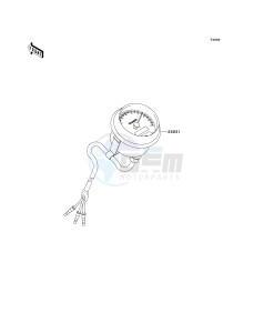 KVF 360 A [PRAIRIE 360 4X4] (A6F-A9F) A7F drawing OPTIONAL PARTS-- US- --- METER- -