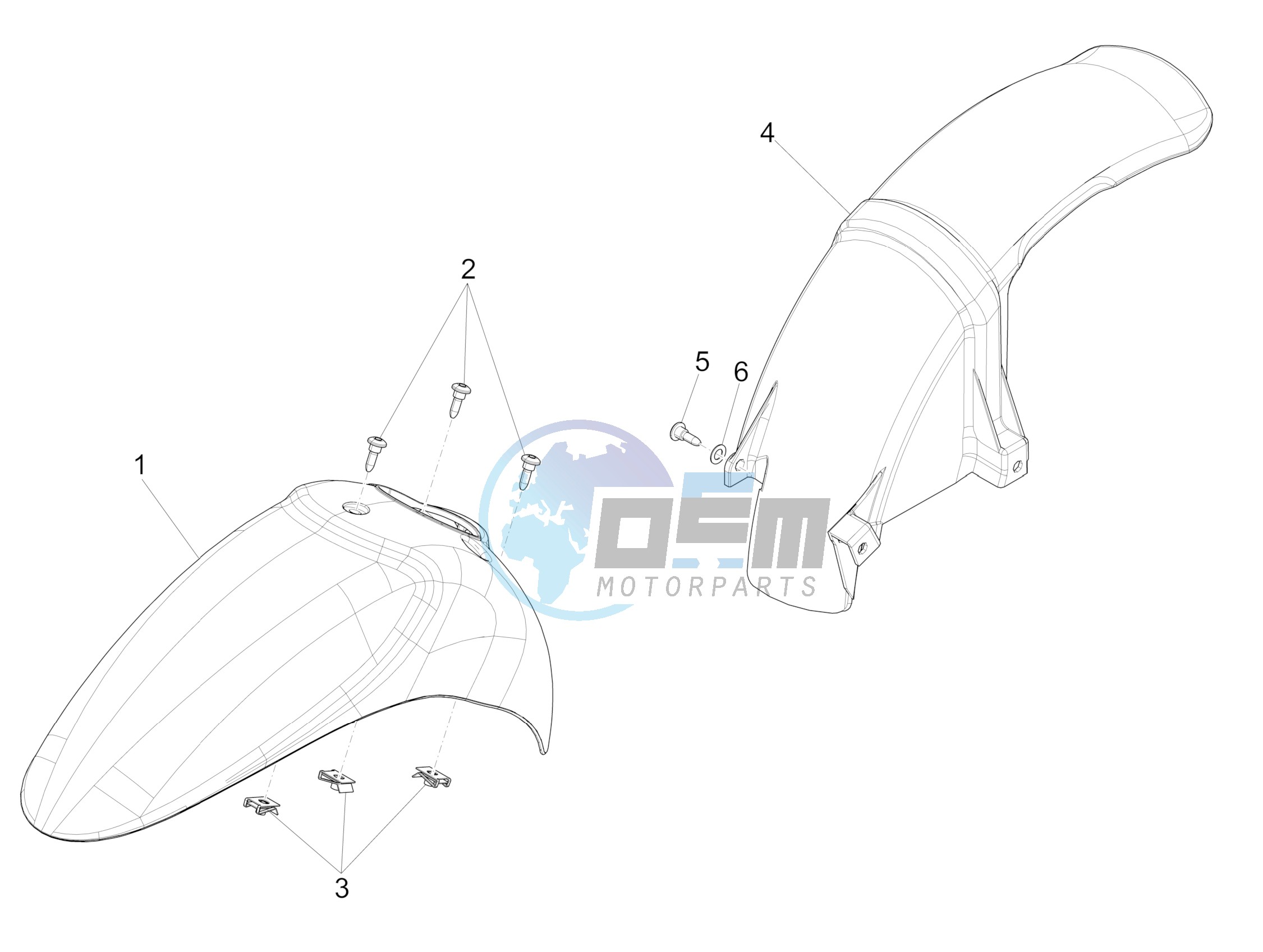 Wheel housing - Mudguard