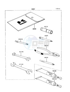 VN750 A [VULCAN 750] (A6-A9) [VULCAN 750] drawing TOOL