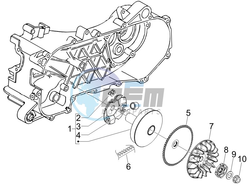 Driving pulley