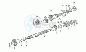 Le Mans 1000 drawing Gear box