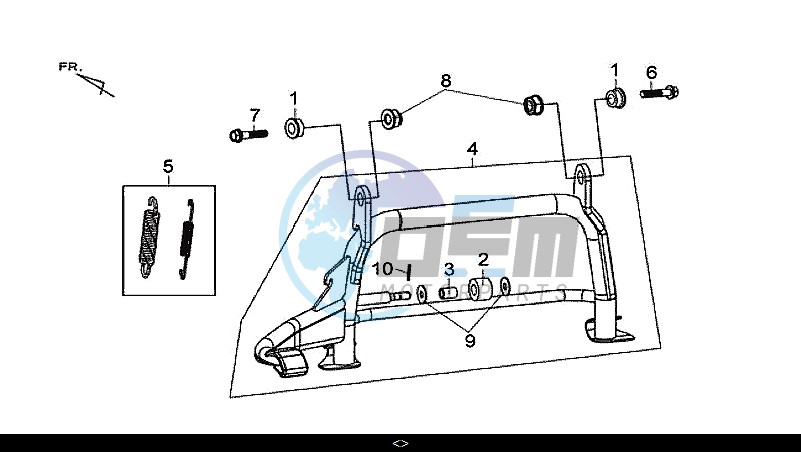 MAIN STAND ASSY