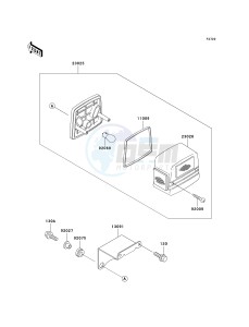 KAF 300 D [MULE 520] (D1-D2) [MULE 520] drawing TAILLIGHT-- S- -