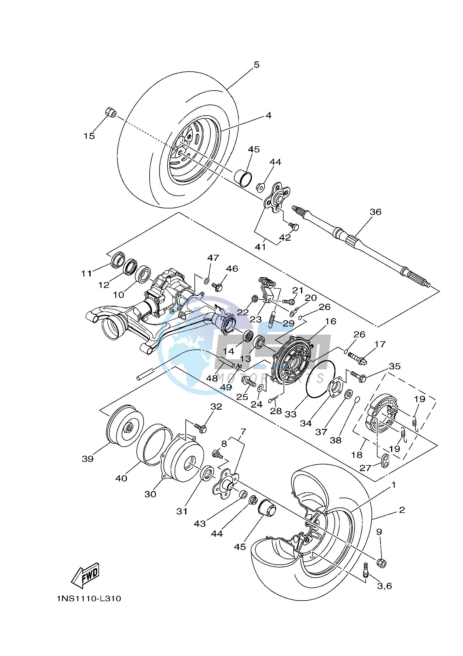 REAR WHEEL