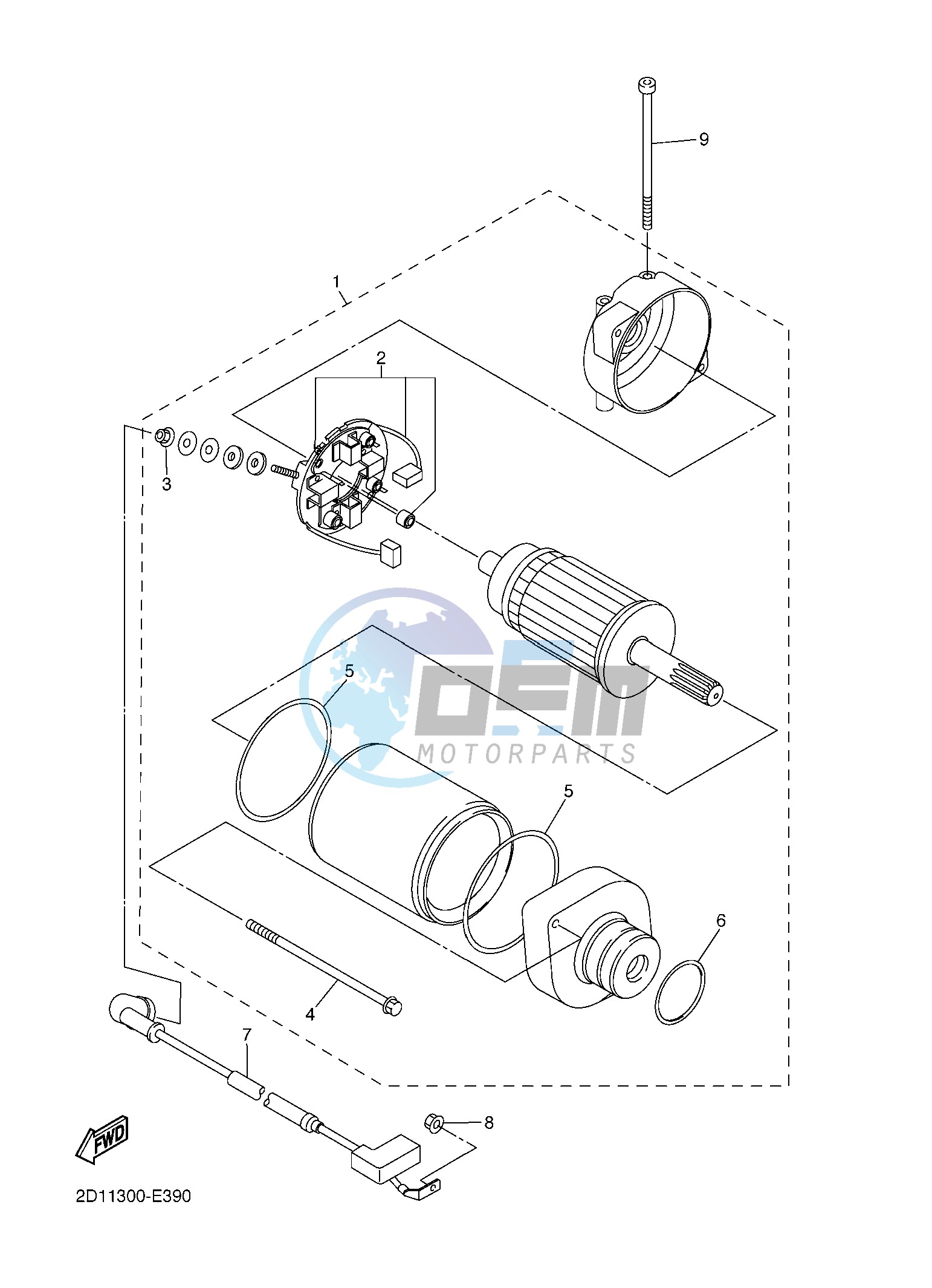 STARTING MOTOR