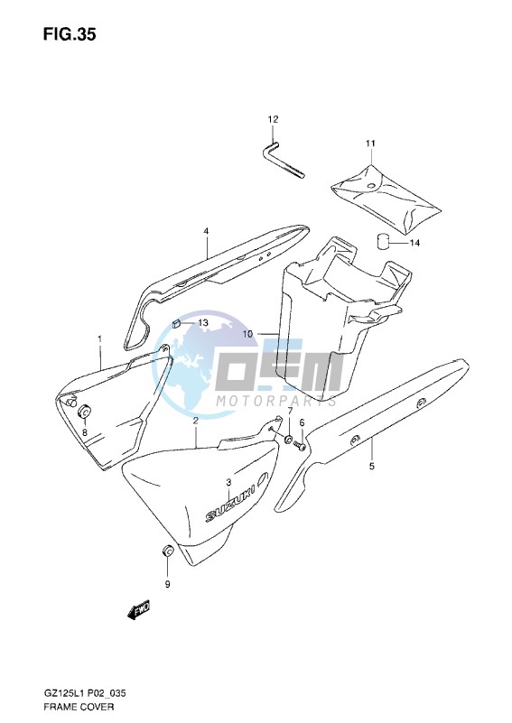 FRAME COVER L1